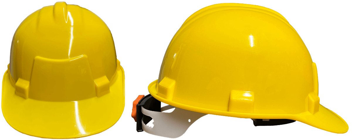 KB580 Helmet Ratchet EN 397 Yellow KARAM