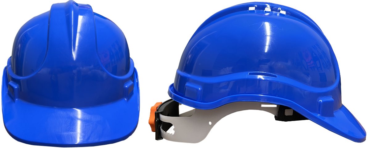 KB660 HELMET RATCHET SUSPENSION HEADPHONE ATTACHABLE BLUE 