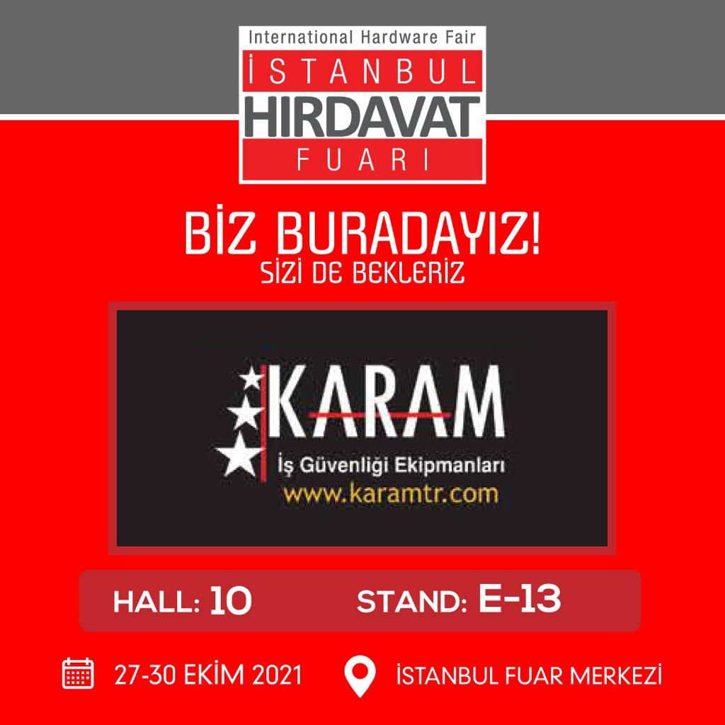 27 - 30 EKİM  5. ULUSLAR ARASI İSTANBUL HIRDAVAT FUARI  İSTANBUL FUAR MERKEZİ YEŞİLKÖY