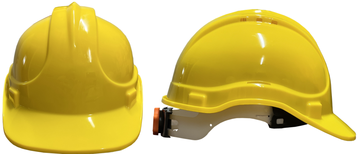 KB660 Baret Vidalı (Ayarlı) Kulaklık Takılabilir Sarı Karam