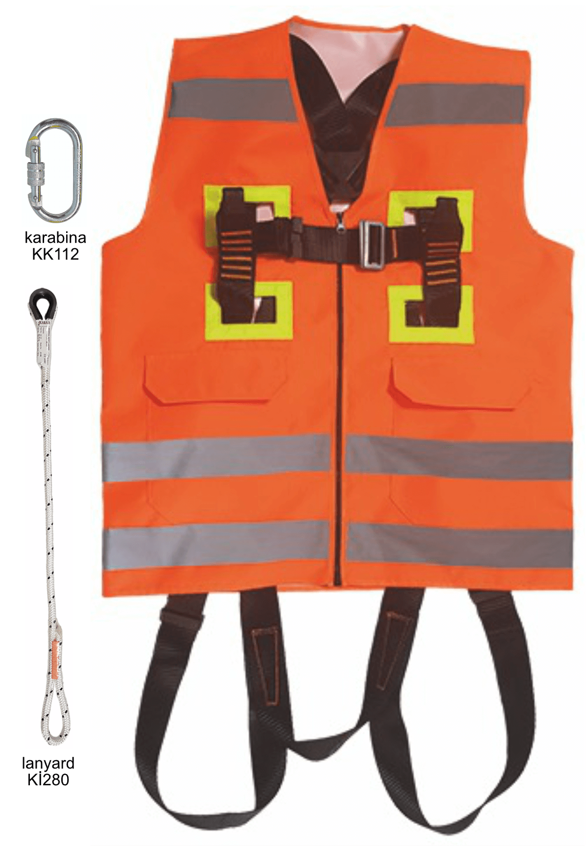 KP37 Y Paraşüt Tipi Kemer Yelekli