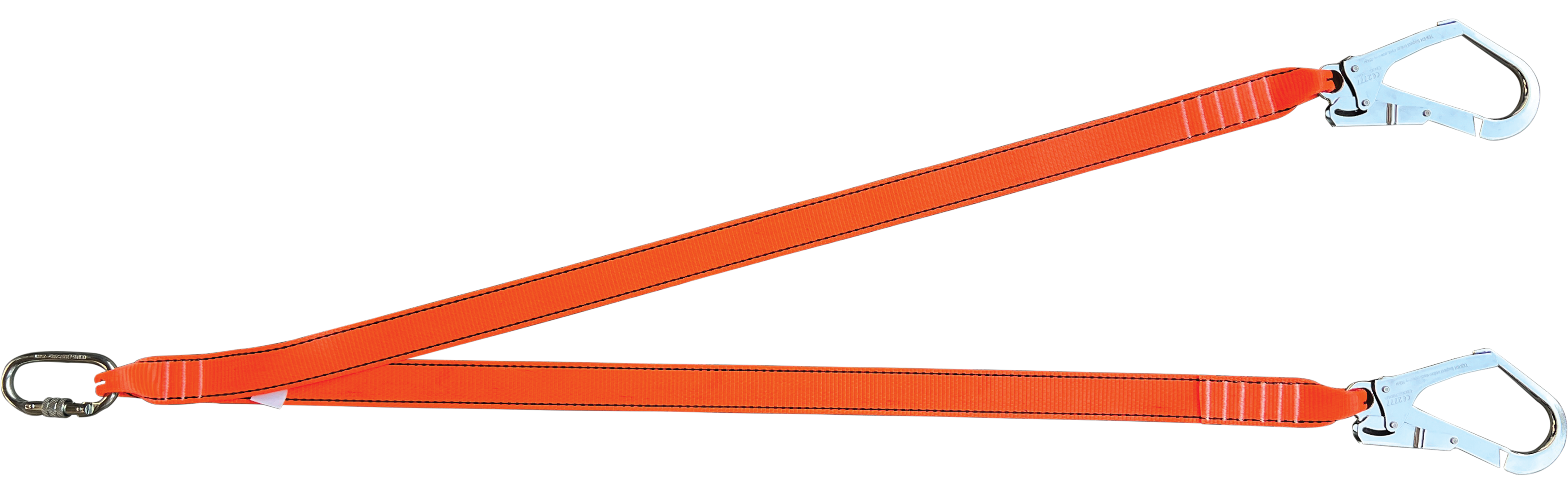Kİ261  Çift Kollu Kolon Halatlı  Lanyard Büyük Kancalı