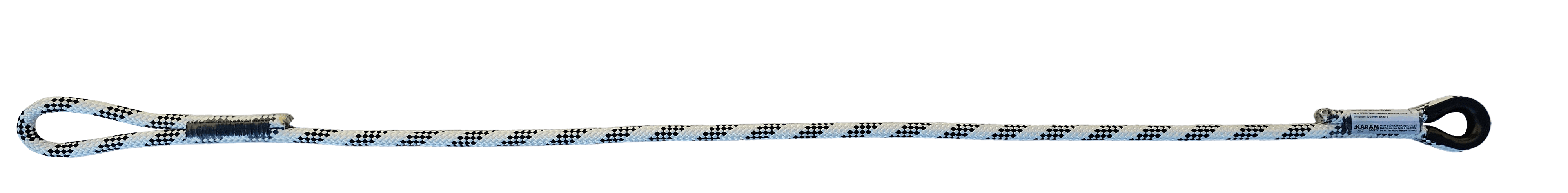 Kİ280 Kemer Sabitleme Halatı Statik Lanyard