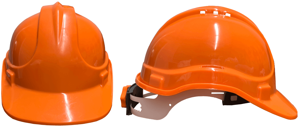 KB660 Baret Vidalı (Ayarlı) Kulaklık Takılabilir Turuncu Karam