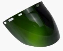 KM534  VİZÖR  2 mm  PC  20 X 40   YEŞİL
