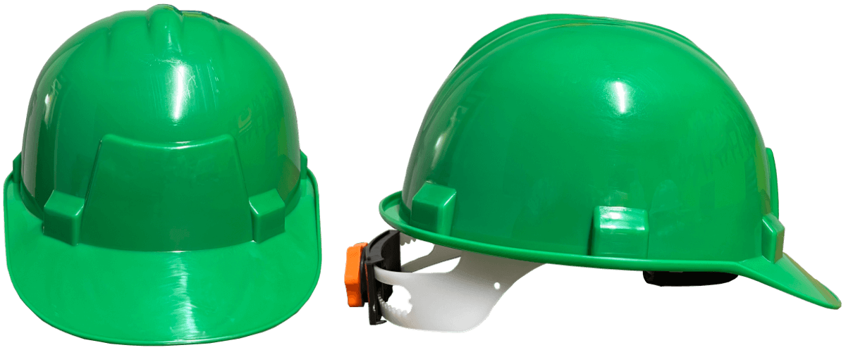 KB580 Baret Vidalı EN 397 Yeşil Karam